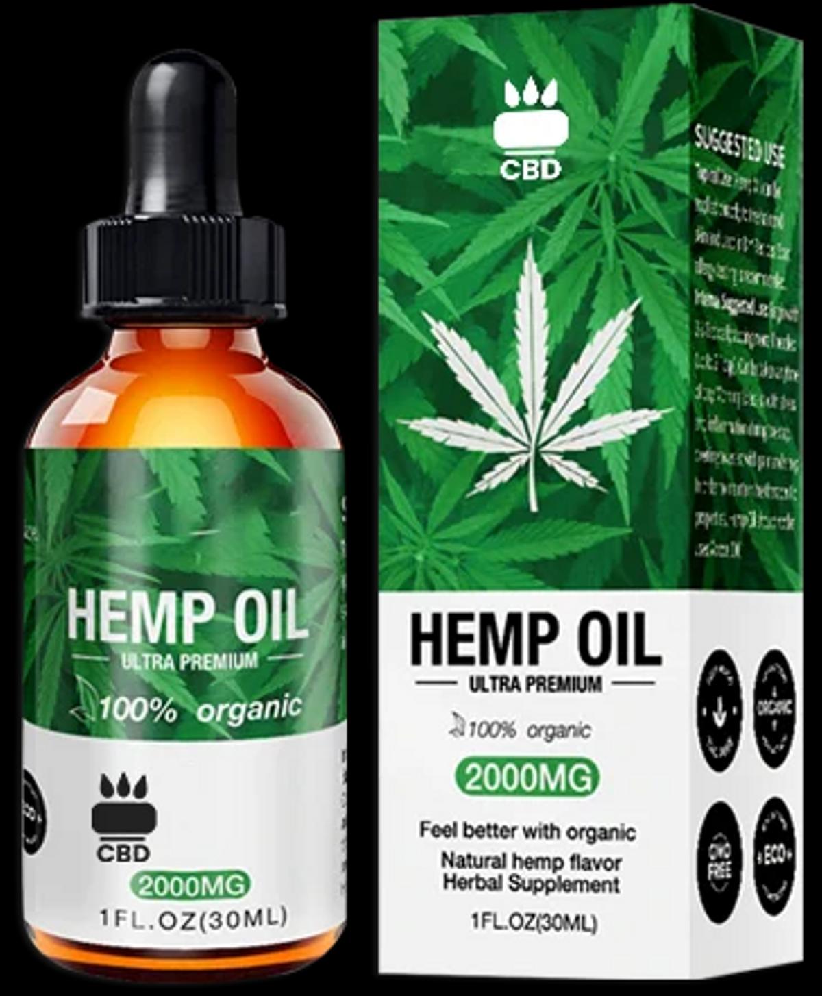 Hemp Oil boxes