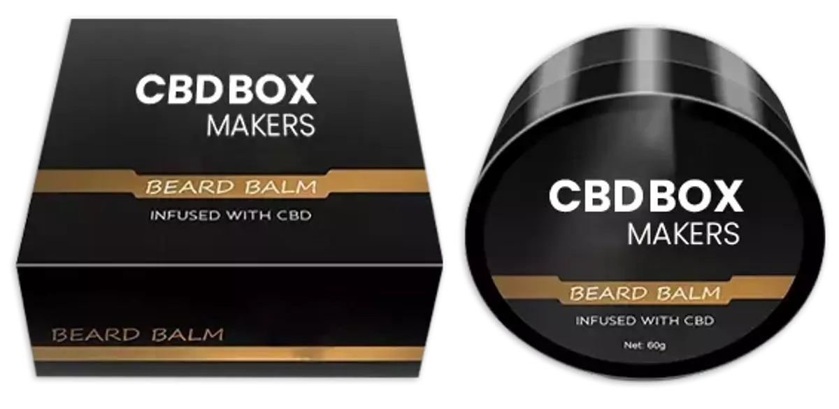 CBD Beard Balm Boxes