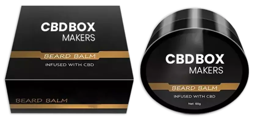 CBD Beard Balm Boxes